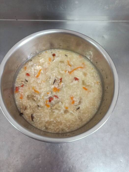 早點：冬瓜鹹粥