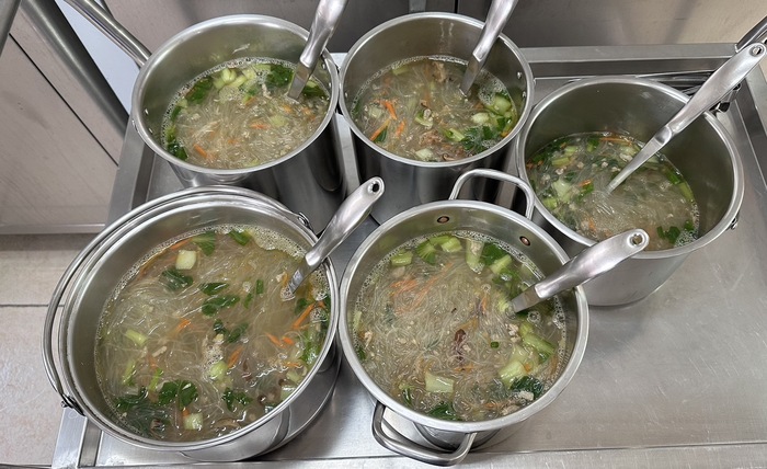 早點：鮮肉冬粉