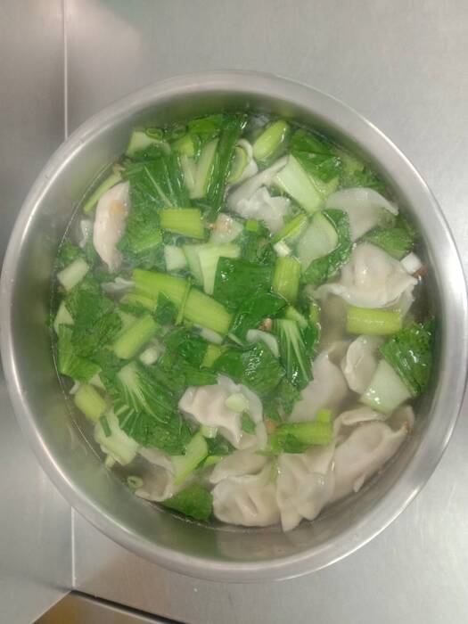 午點：蔬菜水餃湯2025/03/03