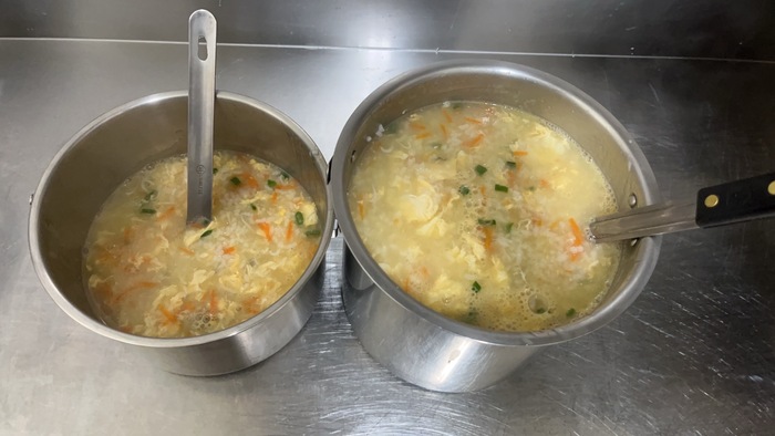 早點：小魚雞蛋粥2024/12/19