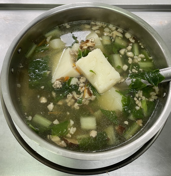 早點：蘿蔔糕湯