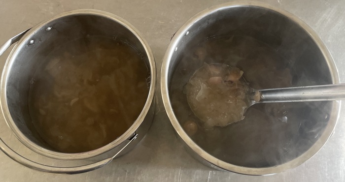 午點：桂圓銀耳西米露