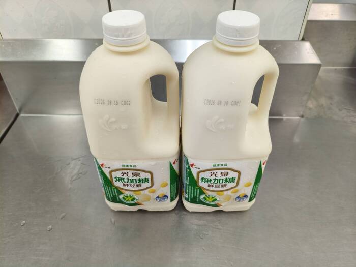 早點：無糖豆漿
