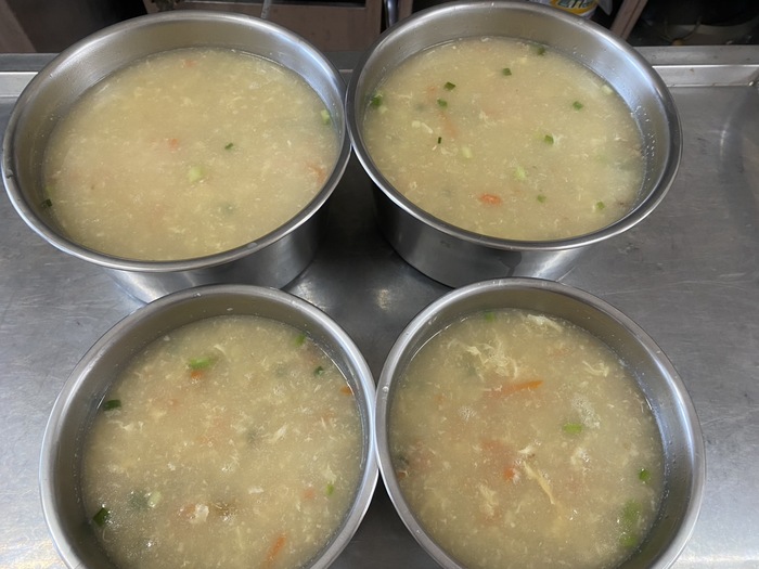 早點：玉米滑蛋粥2024/11/27