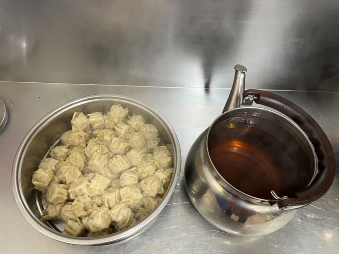 早點：燒賣+大麥飲