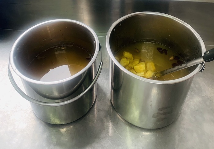 午點：地瓜甜湯