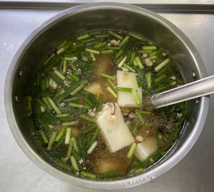 早點：蘿蔔糕湯