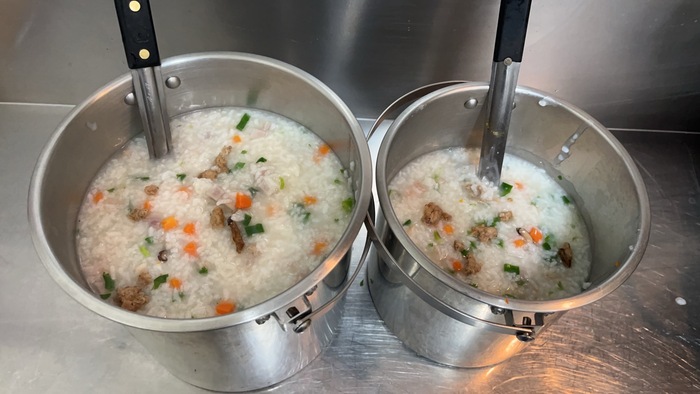 午點：芋頭鹹粥