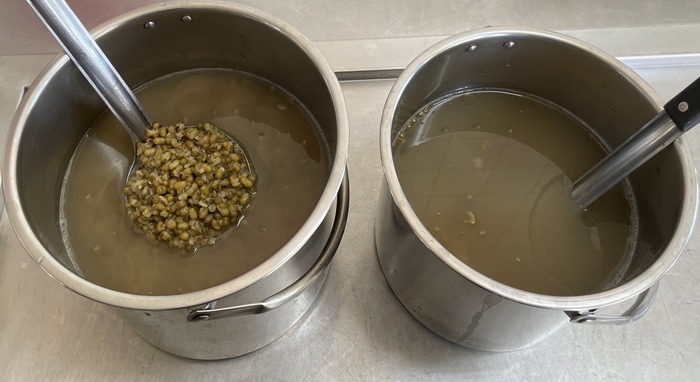 午點：綠豆湯