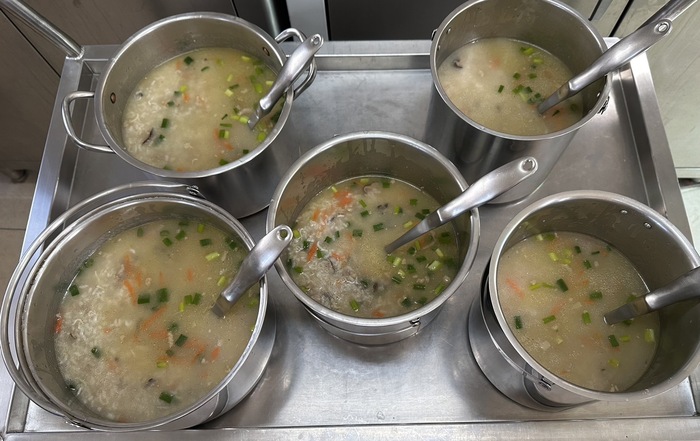 早點：鮮味吻魚粥