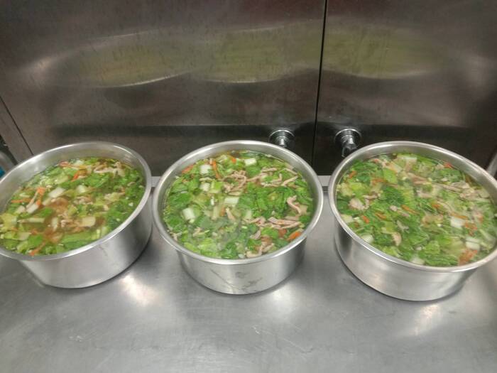午點：陽春麵