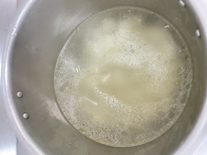 午餐：結頭菜雞骨湯