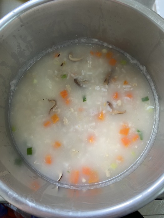 早點：芋頭鹹粥