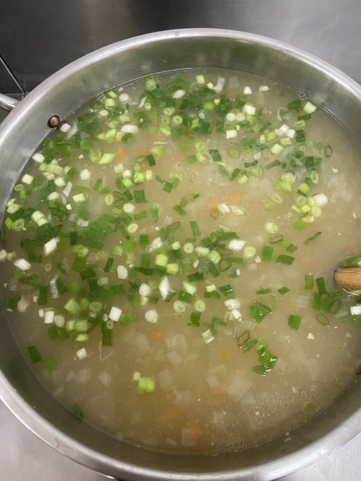 午餐：玉米濃湯