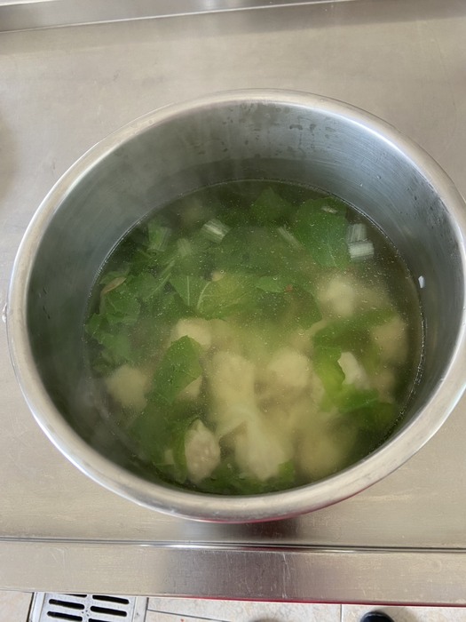 午點：雲吞湯