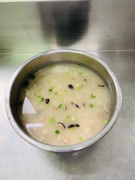 早點：芋頭鹹粥