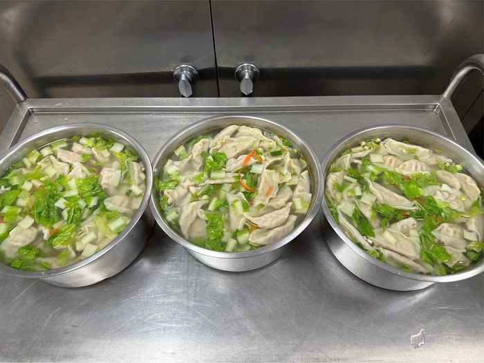 午點：蔬菜湯餃