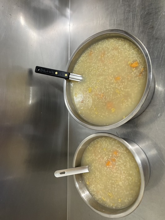 午點：小米地瓜湯