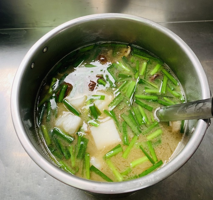早點：蘿蔔糕湯