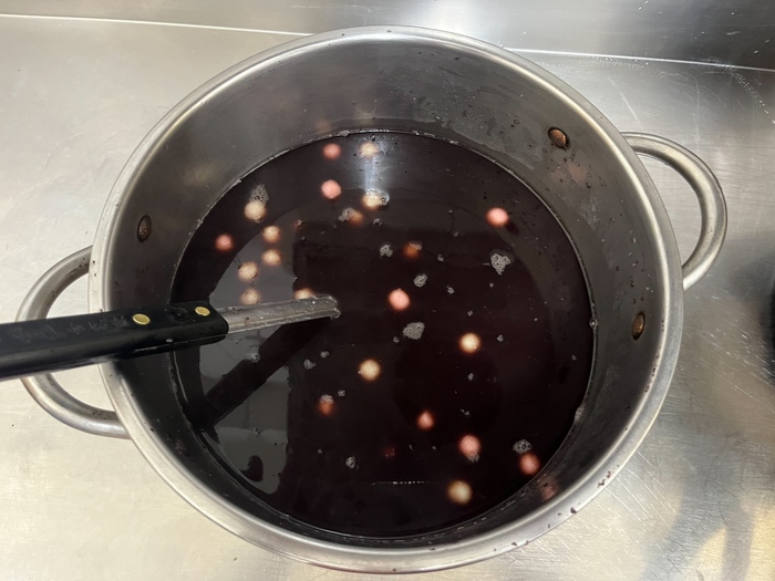 午點：紫米小湯圓