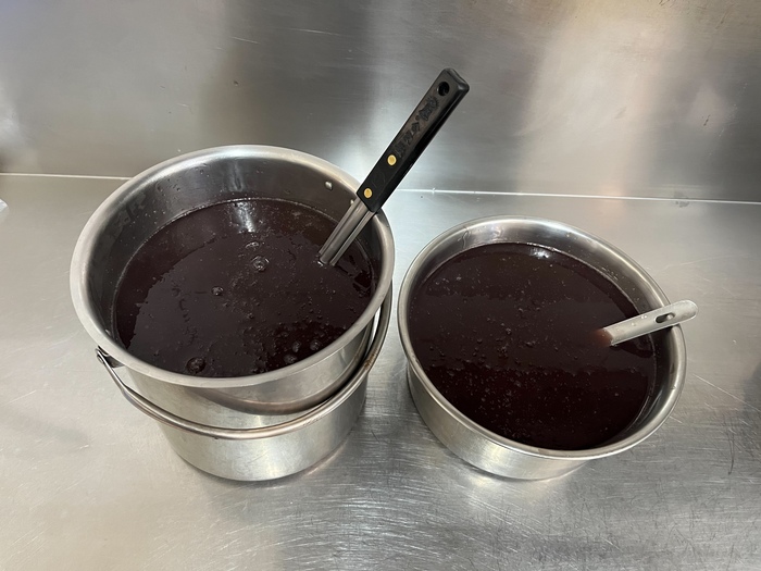 午點：冬至紫米湯圓