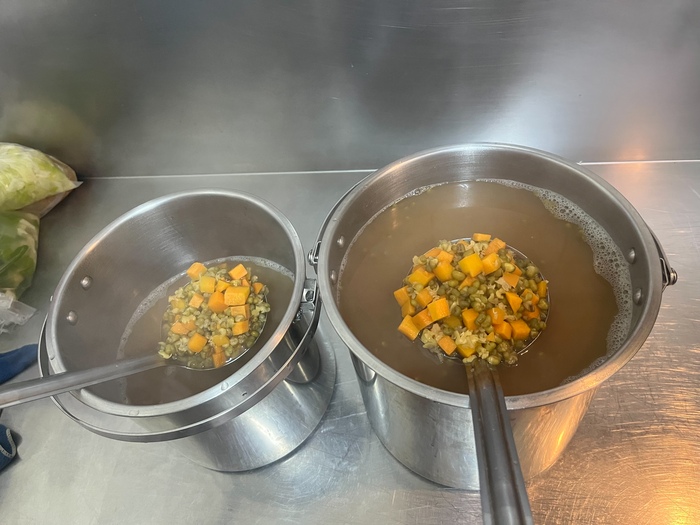 午點：地瓜綠豆湯