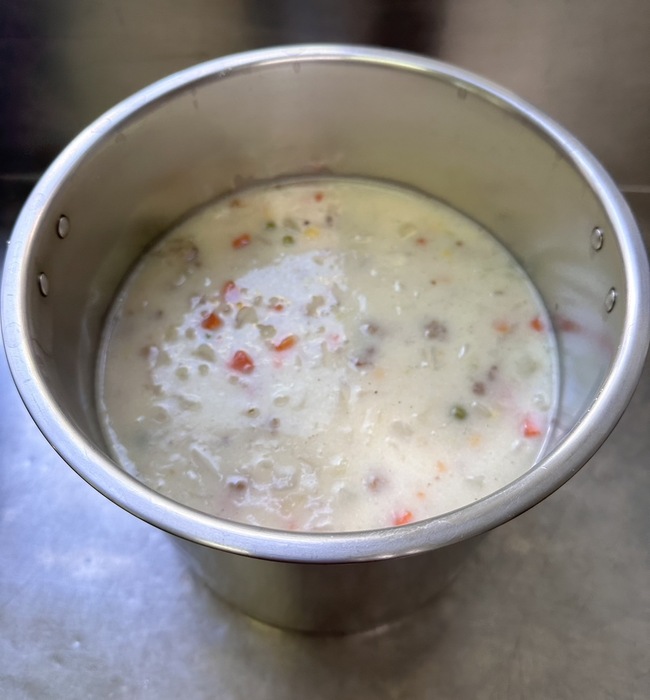 早點：蘑菇濃湯