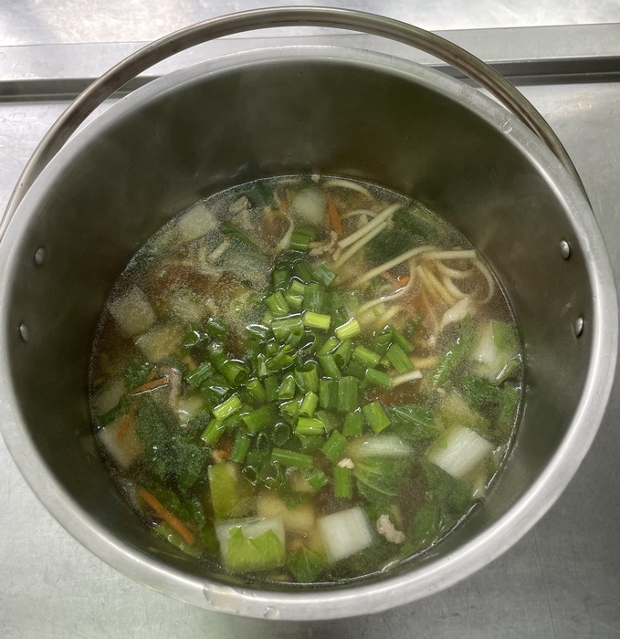 早點：陽春麵