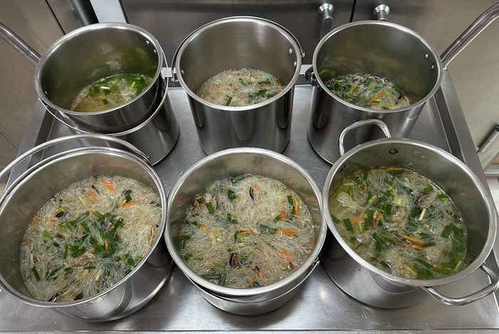 早點：香菇水粉湯2025/01/24