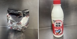 午點：穀類脆片+鮮奶