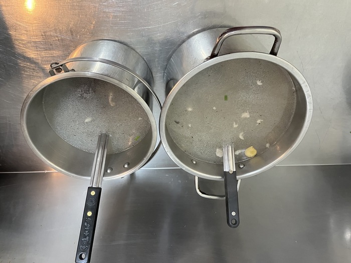 早點：米血肉片湯