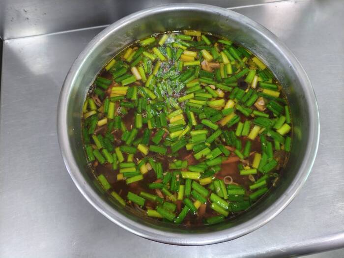 午點：肉燥水粉湯