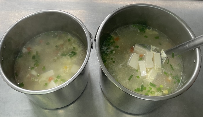 午點：鮮肉嫩腐羹