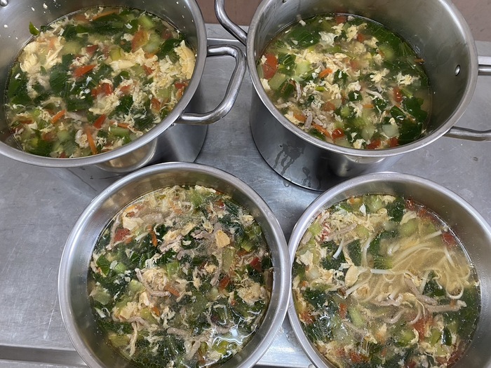 早點：蕃茄雞蛋麵2024/11/13