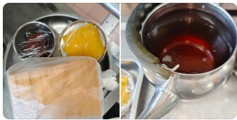 午點：起司三明治+大麥飲
