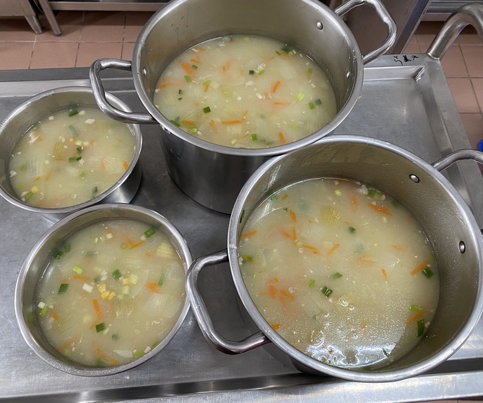 早點：玉米濃湯
