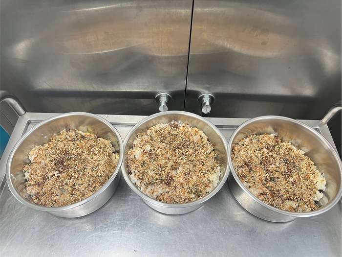 午點：芝麻香鬆小米飯糰113/07/22