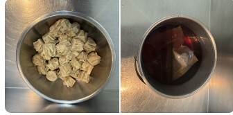 午點：燒賣+決明子飲