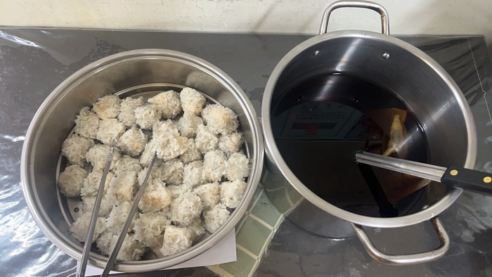 午點：珍珠丸子+決明子飲2024/9/26
