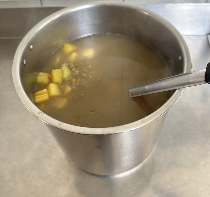 午點：地瓜綠豆湯