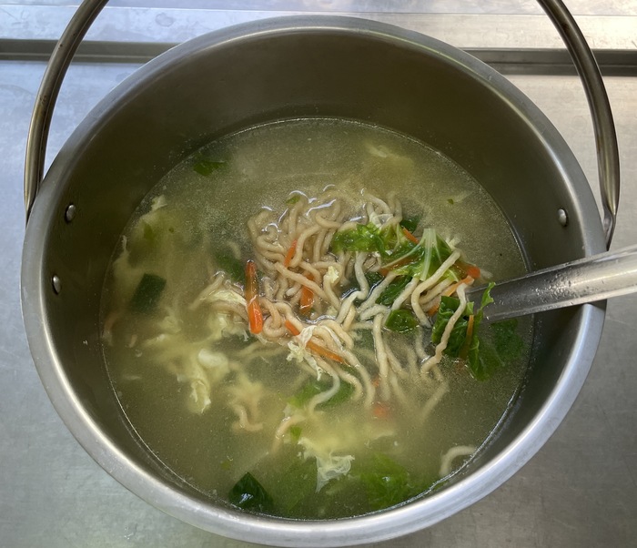 早點：鍋燒麵