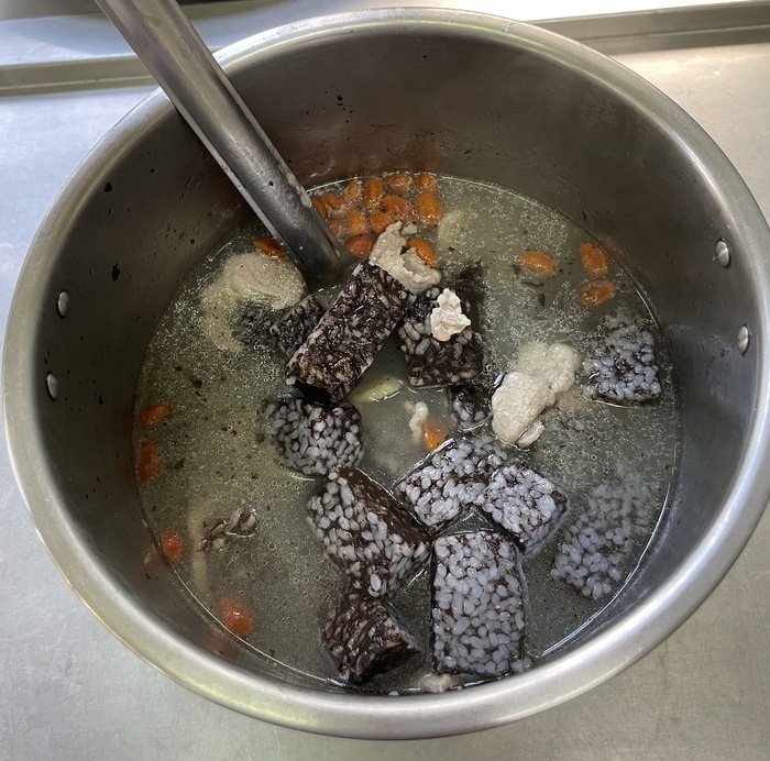 早點：米血肉片湯2024/10/15