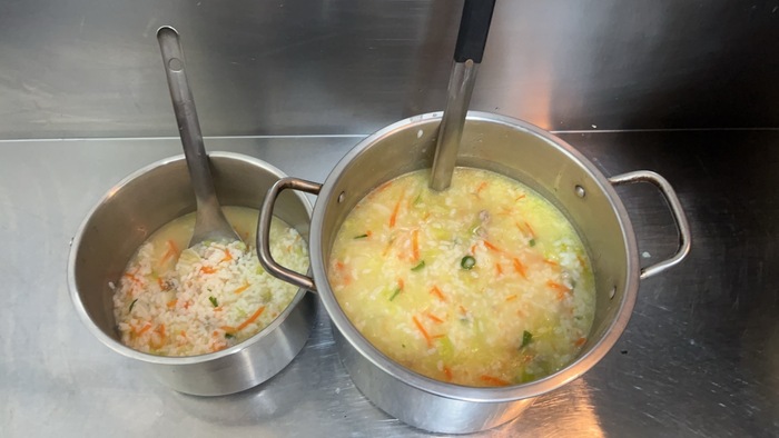 早點：高麗菜肉末粥2024/11/14