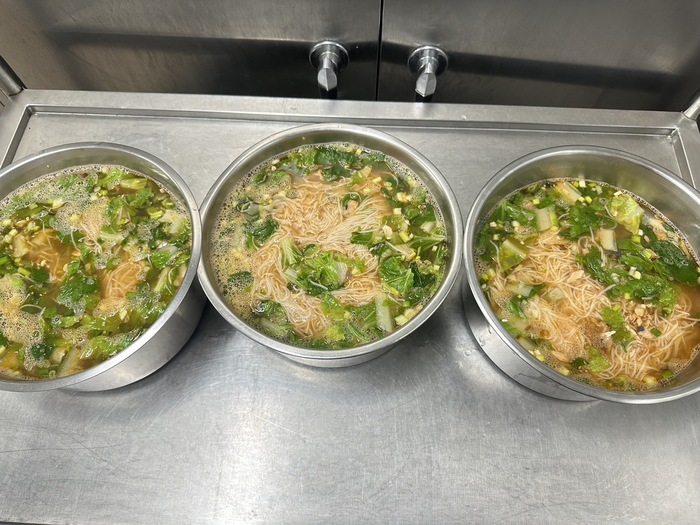 午點：鯖魚麵線