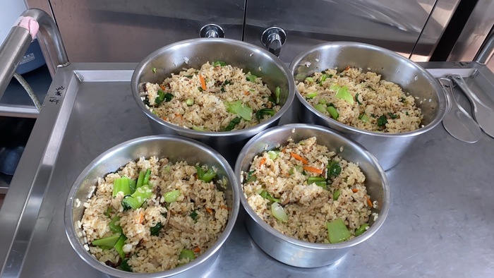 午點： 紅藜上海菜飯