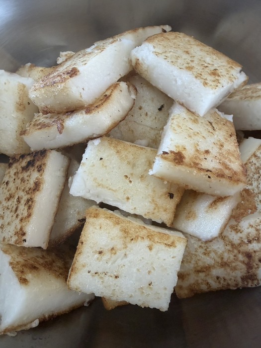 午點：煎蘿蔔糕