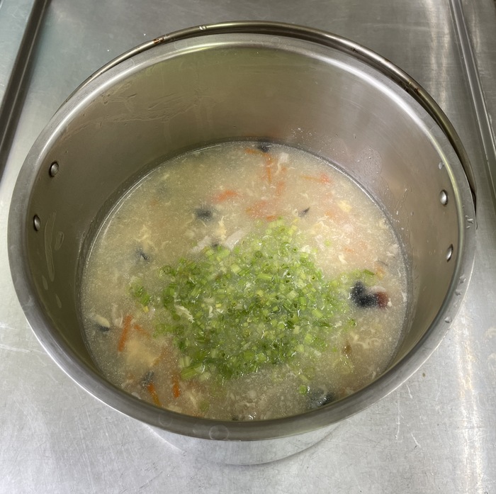 早點：皮蛋瘦肉粥