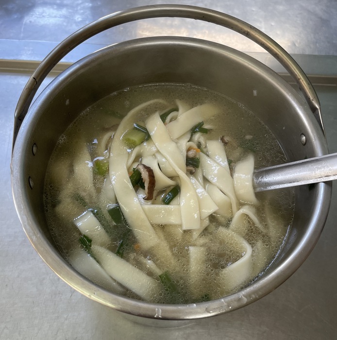 早點：肉燥寬湯麵2024/12/31