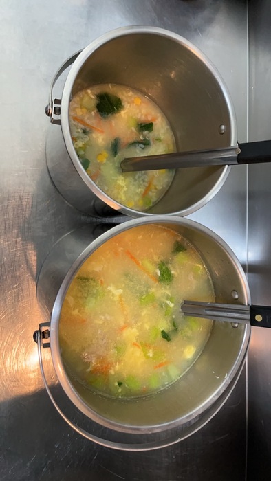 早點：滑蛋肉絲粥2024/9/19