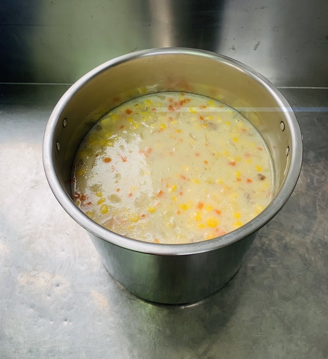 早點：玉米濃湯